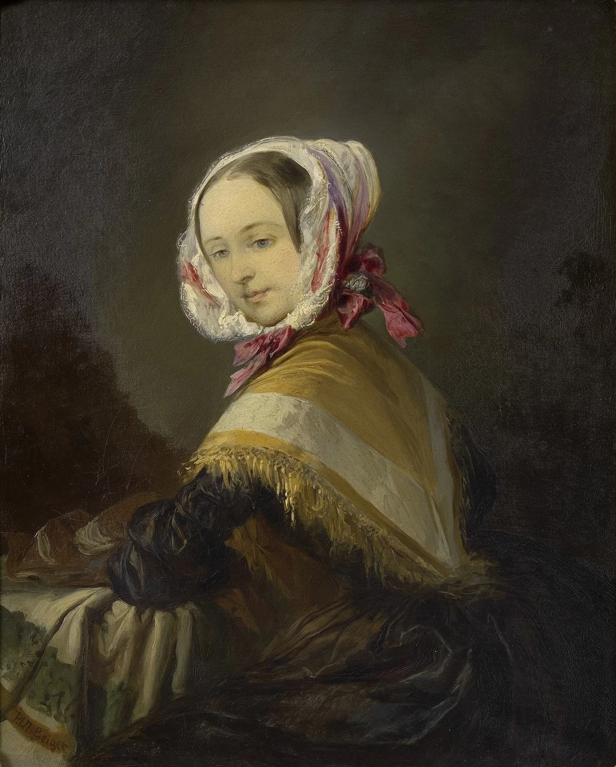 Peter Johann Nepomuk Geiger - Theresia Elisabeth Kornhäusl (moglie dell'artista) (intorno al 1826, 1828)